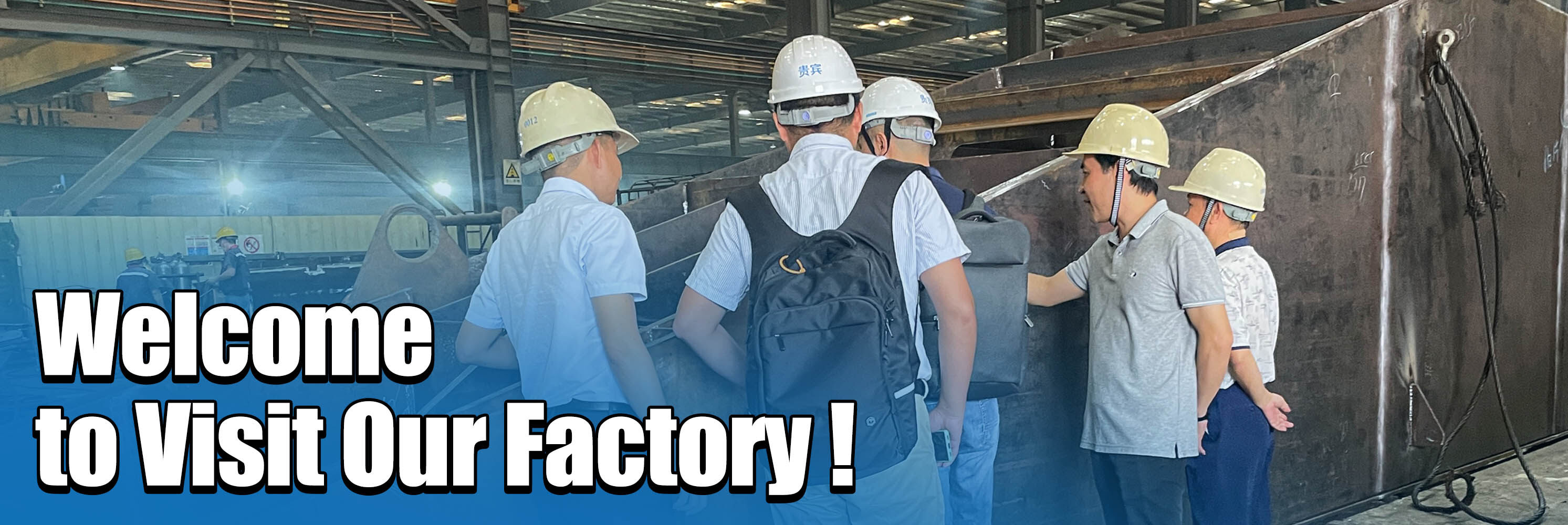 Welcome German Customers to Visit the Factory！