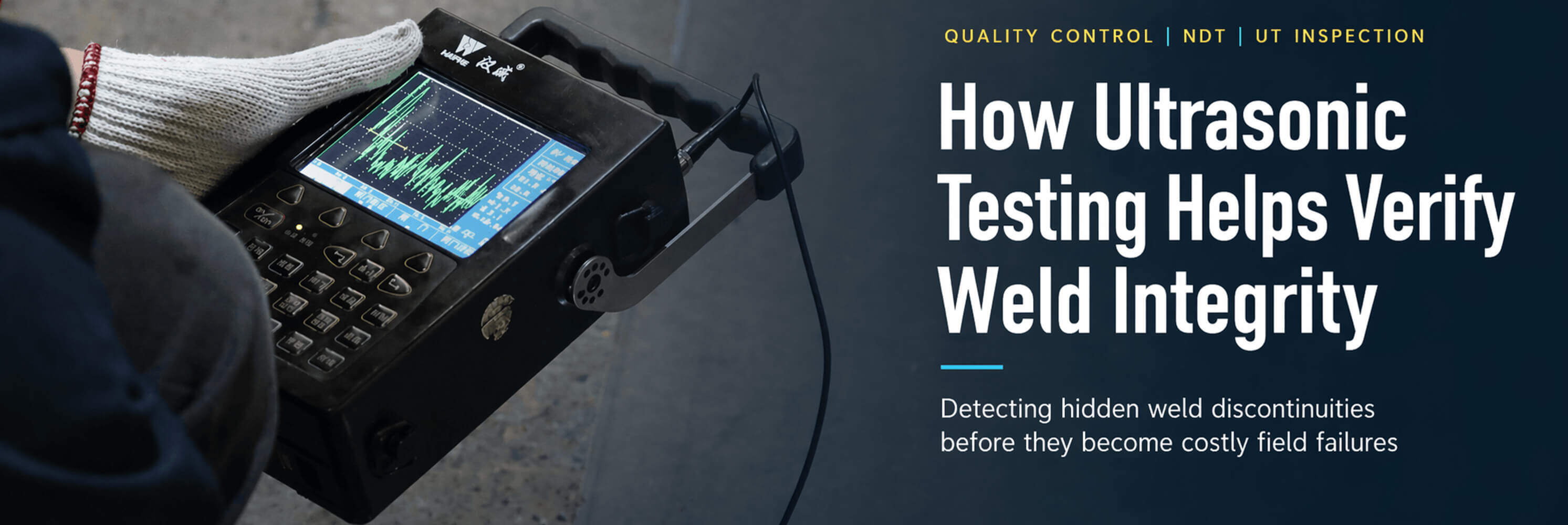 Ultrasonic Testing for Weld Inspection: How UT Helps Verify Weld Integrity